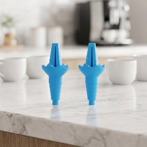 Lot de 2 connecteurs de transfert portables en plastique pour bouteilles, kit de vidange Flip-It, adaptateur entonnoir, capacité 0,01 L pour savon/shampoing/lotion - Product Image 6