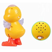 Jouets pour enfants très intéressants : Canard dansant avec lumières et musique, qui peut agiter le corps – Jouets électriques marcheurs