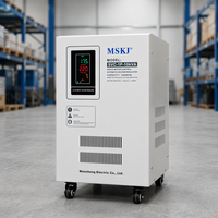 Stabilisateur de tension monophasé SVC-1P-10KVA, régulateur numérique AC AVR 10000VA avec affichage numérique, stabilise le courant alternatif pour utilisation SVC