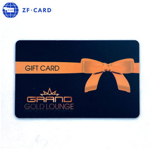 Prezzo di fabbrica codice a barre in Pvc/salone/abbonamento/carta regalo carta fedeltà stampata personalizzata
