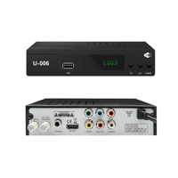 JUNUO Sintonizador Digital ISDB-T HD, Decodificador de TV Digital, Receptor ISDB-T, Receptor de TV Digital, Set-top Box