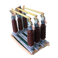 YONGCELE RW5-35/HRW5-35 Outdoor Drop-out HV Fuse Cutout 35kV 100A/200A 50Hz Porcelain/Silicone Rubber Insulator Expulsion Type