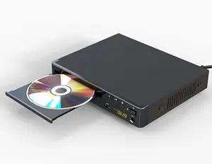 LONPOO ไมโครโฟนอินพุตสนับสนุนระบบโฮมเธียเตอร์แบบพกพา HD DVD VCD เครื่องเล่นคาราโอเกะ