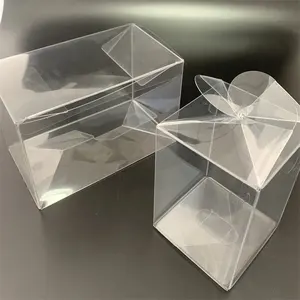 صناديق تعبئة شفافة من كلوريد البولي فينيل PET box
