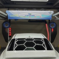 Lavadora de Autos Automática de Bajo Ruido para Uso en Interiores y Exteriores, Equipada con Sistema de Secado, Lavadora de Autos a Presión sin Contacto