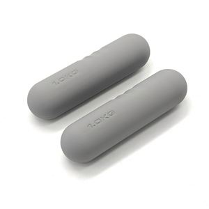 Équipement de fitness ergonomique portable personnalisable, haltères de musculation, poids libres pour la perte de poids, ensembles de poids à main en silicone et fonte - Product Image 1