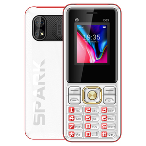 Nuevo Teléfono Móvil D63 de 1.77'' con Doble SIM 2G GSM, Batería de Gran Capacidad, Linterna y Botones Físicos a Bajo Precio - Product Image 2
