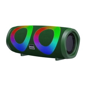 Haut-parleur Bluetooth Kakusiga 10W vert avec radio FM, utilisation portable en extérieur - Product Image 1