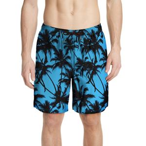 Pantalones Cortos de Surf Personalizados OEM para Hombre, Estilo Casual, Decoración, Cintura Media, Largo hasta la Rodilla, 100% Poliéster, Tejido No Tejido - Product Image 4