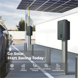 Chargeur solaire pour véhicule électrique <span class=keywords><strong>Type</strong></span> <span class=keywords><strong>2</strong></span> <span class=keywords><strong>Mode</strong></span> <span class=keywords><strong>3</strong></span> Station de recharge pour voiture électrique à domicile <span class=keywords><strong>Wallbox</strong></span> 7KW pour tous les véhicules électriques et les voitures hybrides rechargeables - Product Image 1