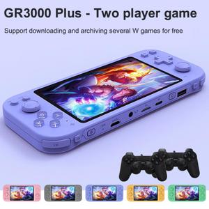 Nouvelle console de <span class=keywords><strong>jeu</strong></span> portable GR3000, écran HD de 5,1 pouces, jeux rétro, cadeaux bon marché pour enfants, prise en charge des jeux à <span class=keywords><strong>deux</strong></span> joueurs, extensible à 64 Go - Product Image 2