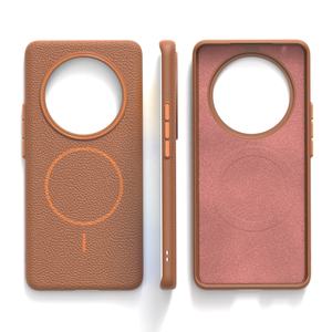 Litchi Cuir Texture Microfibre TPU <span class=keywords><strong>Coque</strong></span> de Téléphone Couverture Arrière pour <span class=keywords><strong>Honor</strong></span> X9b X9c X8b X8c X7c X7b 5G X6a X6b Plus Magic6 Lite 90 Pro - Product Image 2