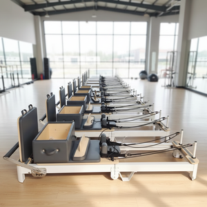 Vente directe d'usine, machine de Pilates pliable en aluminium durable et portable pour la maison, le <span class=keywords><strong>studio</strong></span> et la remise en forme - Product Image 2