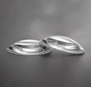 光学和照明用高透明抛光光学球面玻璃晶体石英平凸透镜