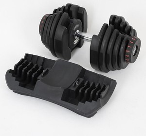 90lb dumbell 40 kg quả tạ đặt 40 kg có thể điều chỉnh quả tạ phòng tập thể dục Trọng lượng tập thể dục cho căn hộ nhà - Product Image 5