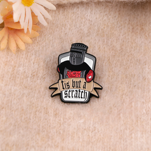 Pin de Esmalte de Guerrero, Broche de Película de Comedia, Pines para Solapa, Insignia para Mochila, Accesorios de Ropa, Joyería de Moda, Regalos para Amigos - Product Image 3