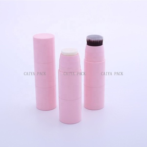 Hộp phấn trang điểm 2 trong 1 hai đầu tròn, dạng thỏi, đựng phấn phủ, phấn tạo khối, phấn má hồng, phấn highlight, kem nền, kem che khuyết điểm - Product Image 1