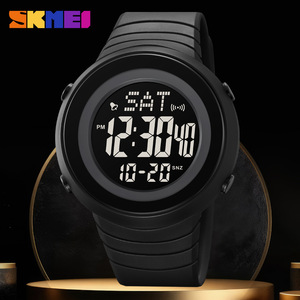 Skmei <b>Digital</b> Watch Men Tpu Strap 3Bar Waterproof Electronic Alarm <b>Clock</b> Student Youth Sport Watch - Product Image 4