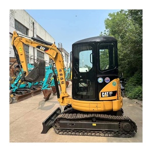 Mini excavatrice utilisée Cat303 Caterpillar 303 Excavadora de couleur jaune machines d'occasion à vendre - Product Image 1