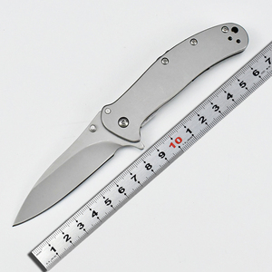 Coltello Tattico da Campeggio Portatile EDC 1730 all'Ingrosso in Acciaio 8Cr17MoV e Titanio, Coltello Pieghevole da Tasca per Esterni - Product Image 2