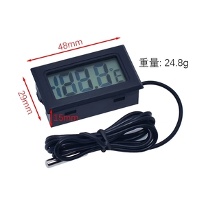 Nhiệt Kế Kỹ Thuật Số LCD Mini Máy Đo Độ Ẩm Cảm Biến Nhiệt Độ Thuận Tiện Trong Nhà Máy Đo Độ Ẩm Dụng Cụ Đo Cáp - Product Image 4