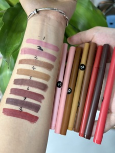 Nueva llegada 2025 lápiz de contorno de labios con delineador de labios 12 horas de uso impermeable marcador de tinte de labios - Product Image 6