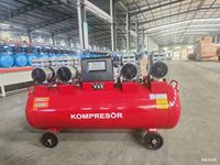 Opération silencieuse de réservoir vertical du compresseur d'air de moteur OilFree haute performance 200L idéale pour des applications industrielles