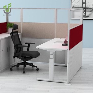 IULTRA Electric Dual Motor Ergonómico en forma de L Altura ajustable Escritorio de computadora Diseño moderno para una computación cómoda - Product Image 3