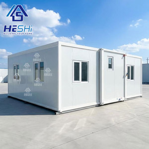 Maison conteneur préfabriquée personnalisée extensible de 20 pieds ou 40 pieds, villa préfabriquée, maison portable avec 2, <span class=keywords><strong>4</strong></span> ou 5 chambres - Product Image 2