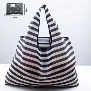 custom made bulk Eco friendly Polyester Folding reusable shopping bags With Logo Laptop Bag Men'S Bag