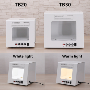 La mejor caja de estudio fotográfico SANOTO TB30 30cm TB20 20cm, caja blanda portátil para fotografía, caja de fotos con luz LED - Product Image 2