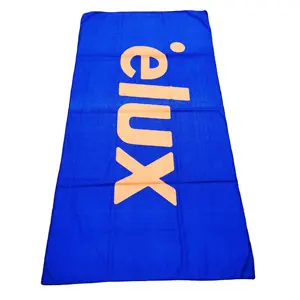 Custom Design Full Printed Chamois Microfiber Suede Double Side Printed Beach Towel With Logo Sand Free Beach Towel