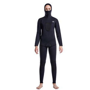 <span class=keywords><strong>Combinaison</strong></span> complète en <span class=keywords><strong>néoprène</strong></span> 3mm pour <span class=keywords><strong>femme</strong></span> avec impression de blocs de couleur noire Surf Plongée en apnée <span class=keywords><strong>Combinaison</strong></span> de natation avec fermeture éclair au dos - Product Image 4