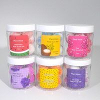 Suiker Body Scrub Bal OEM ODM Private Label Fruitig Geurende Exfoliërende Douche Scrub Bal voor het Verwijderen van Dode Huidcellen en Gladde Huid