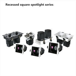 Хит продаж: Встраиваемые квадратные светодиодные светильники COB для помещений, IP20, 12 Вт, 15 Вт, 20 Вт (2*12 Вт, 2*15 Вт, 2*20 Вт), 3000K, 4000K, 6000K - Product Image 6