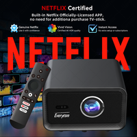 Proyector Oficial Netflix Highlight 2000CVIA 4k, Cine en Casa, Wifi, 3D, 4k Full HD, Proyector Nativo 1080P