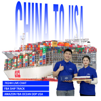 Importateur de fret maritime Chine-USA LCL FCL DDP Transport maritime porte-à-porte LCL FCL Camionnage maritime Livraison porte-à-porte Taxes payées Amazon