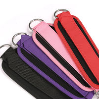 Poignets en néoprène de qualité supérieure avec sangles de cheville réglables à double anneau en D améliore la protection des jambes Abs Fessiers