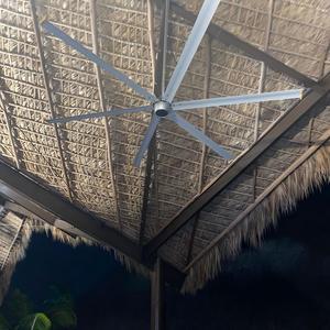 Chine 4.2m à faible bruit 14ft grand vent flux d'air <span class=keywords><strong>Garage</strong></span> évent géant industriel Hvls grand prix du ventilateur de plafond - Product Image 3