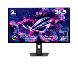 จอเกมมิ่ง ROG Strix <span class=keywords><strong>OLED</strong></span> XG32UCWMG ขนาด 32 นิ้ว TrueBlack Glossy <span class=keywords><strong>OLED</strong></span> โหมดคู่ 4K240Hz FHD480Hz - Product Image 1