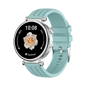 Reloj Inteligente Z01 Mini con Pantalla AMOLED Redonda de 1.27 Pulgadas, Correa de Silicona, Resistente al Agua IP67, para Mujer, Monitor de Salud y Ejercicio con Calendario - Product Image 2