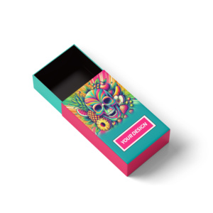 Custom Design Cardboard Paper Luxury <b>Packaging</b> Sliding Drawer Gift Box with Handle - Product Image 3