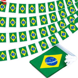 Bandiere Decorative Promozionali: Bandiere a Corda Brasiliane, Americane, Messicane e Personalizzate in Poliestere da Vari Paesi - Product Image 2