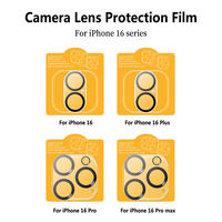 Film protecteur d'objectif de téléphone en verre trempé 3D pour iPhone 17 Pro Max 17air 16 15 14 13, livraison directe