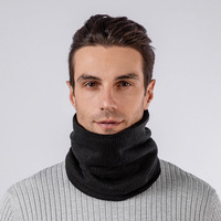 Cache-cou d'hiver personnalisé pour couples, en acrylique double couche, doublé polaire, chaud, style Xinsiqi japonais coréen, idéal pour l'extérieur