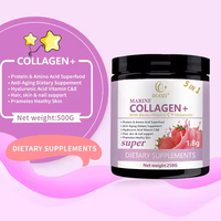 Boisson en Poudre de Collagène Pur OEM pour Soin de la Peau, Blanchissant, Éclaircissant, Soin des Cheveux et des Ongles, Favorise l'Élasticité de la Peau, Meilleur Collagène en Poudre