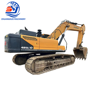Excavadora Hyundai 100% usada Original 485, excavadora de orugas grande de 48 toneladas, excavadora Hyundai 485 R485 485VS 485LC-9T usada a la venta - Product Image 3