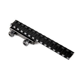 145mm 14-Slot Mounting Platform Base 21x17mm Lightweight Matte <b>Black</b> Corrosion Aluminum Alloy Outdoor Equipment <b>Bracket</b> - Product Image 3