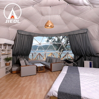 Carpa Domo de PVC para Exteriores de Alta Gama, Impermeable/Retardante de Llama, de Triple Capa, para las Cuatro Estaciones