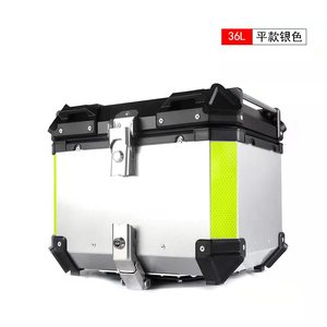 Maytech-boîtier supérieur en alliage universel pour moto, coffre de queue en aluminium, 45L 55L, pour <span class=keywords><strong>YAMAHA</strong></span>, HONDA, SUZUKI, KAWASAKI - Product Image 5